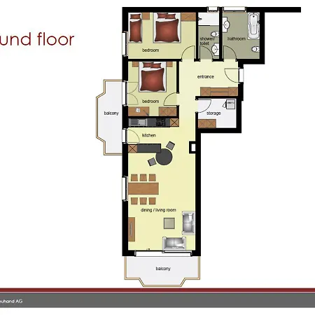 Apartment Sans-Souci - Griwa Rent Ag Appartement